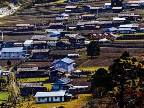 Ghunsa Village Nepal
