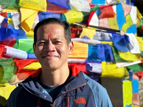 A picture in Kyanjin Gompa Trek