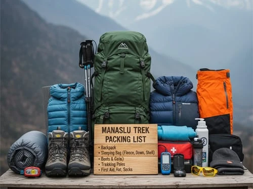 Manaslu-Gear-Packing