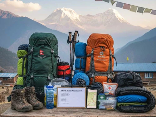 Packings for Mardi Himal