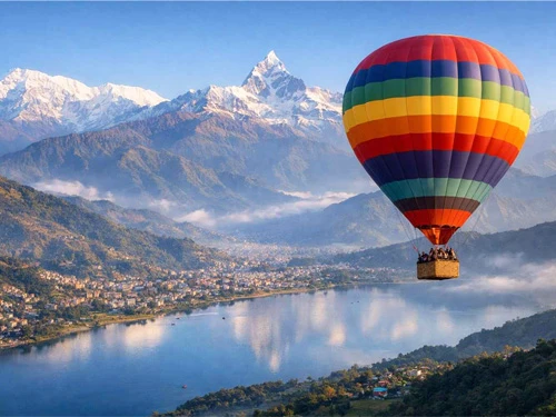 Pokhara Hot air balloon trip