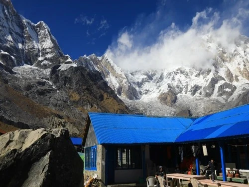 Tea house in Annapurna Base Camp