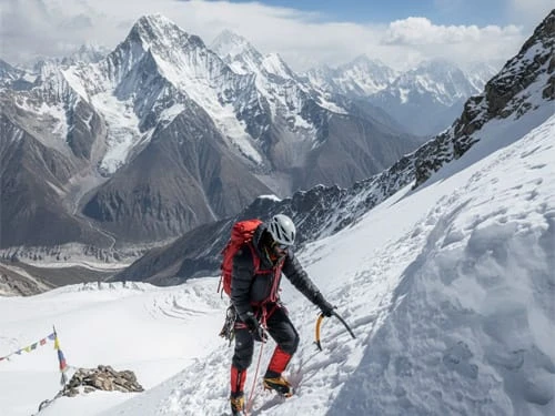 Annapurna-Climbinig