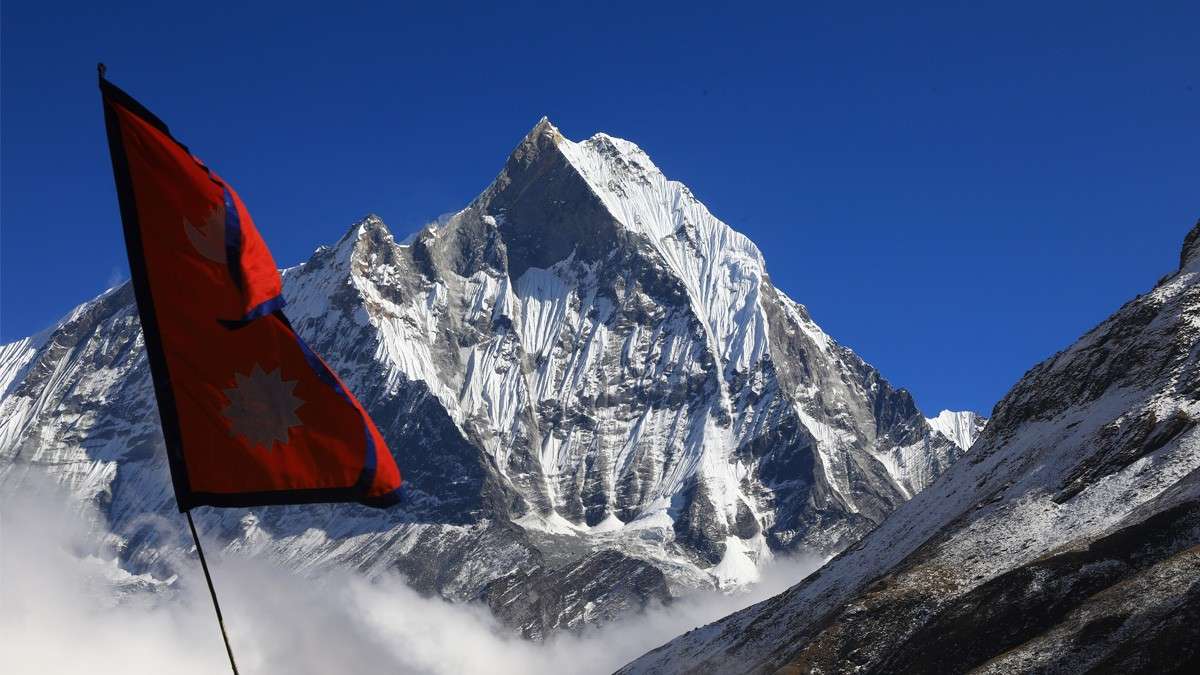 Nepal Himalaya view during Nepal Bhutan Combined Tour