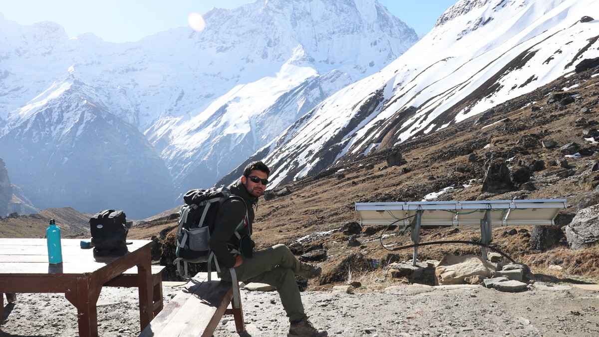 Annapurna Base Camp Trek in December is peaceful experience