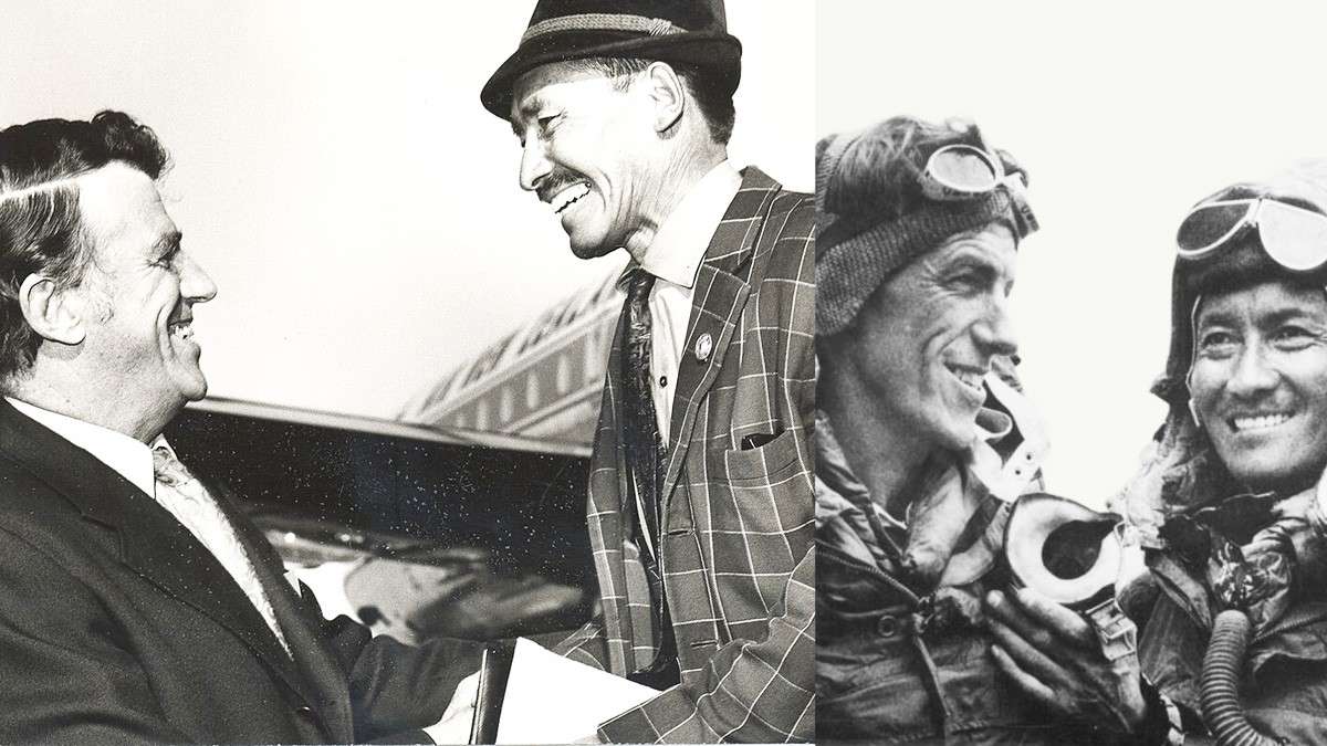 Sir Edmund Hillary and Tenzing Norgay shared a close bond