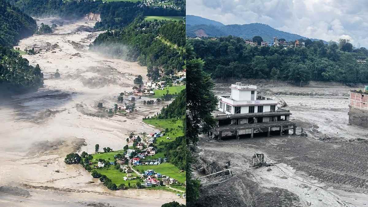 Devastation in local settlement due to NepalFlash Flood 2026