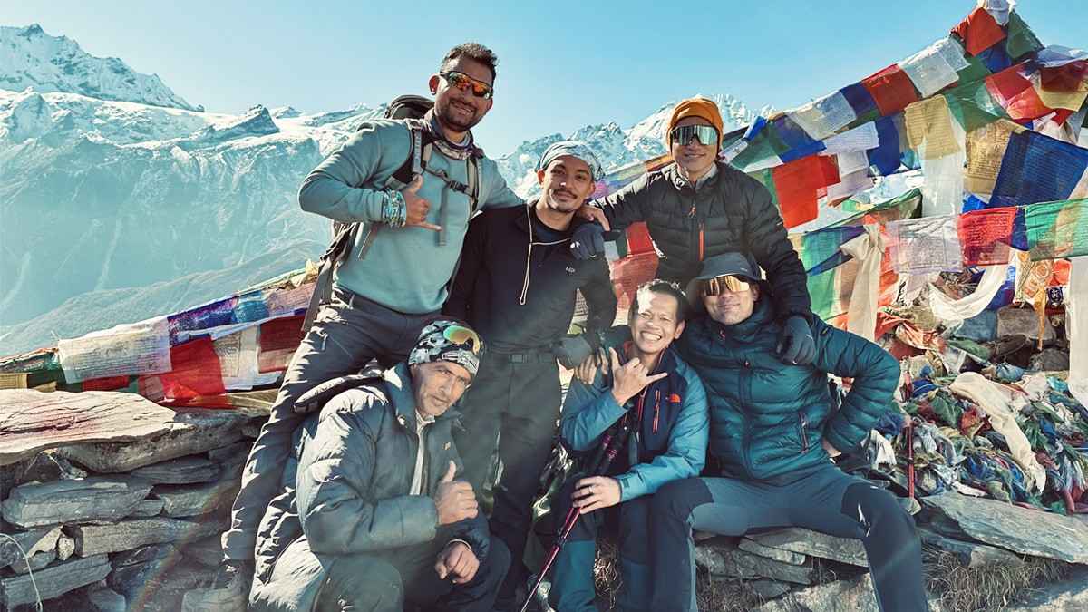 Langtang Valley Trek with Breeze Adventure team