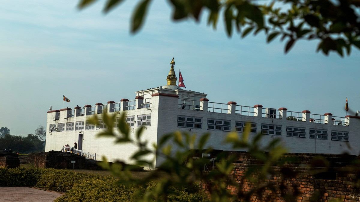 Lumbini is famous as the birth place of Gautam Buddha