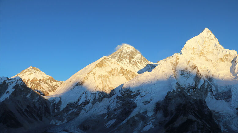 Mount Everest View captured from Pikey Peak