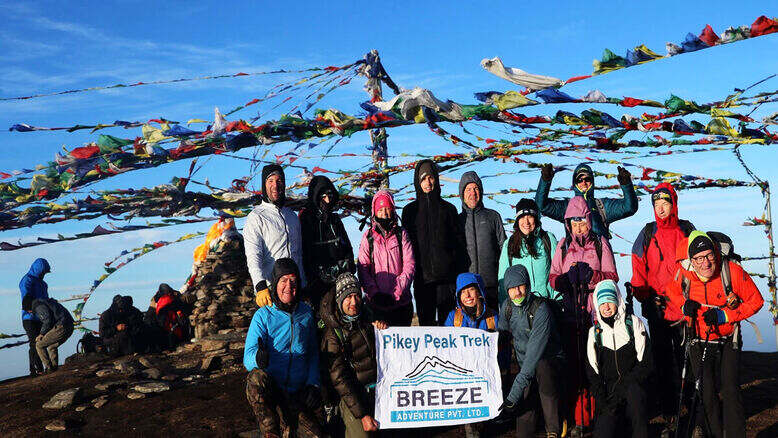 Pikey Peak Trek with Breeze Adventure team
