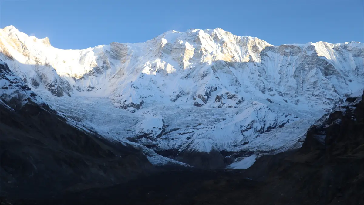 Annapurna view from ABC
