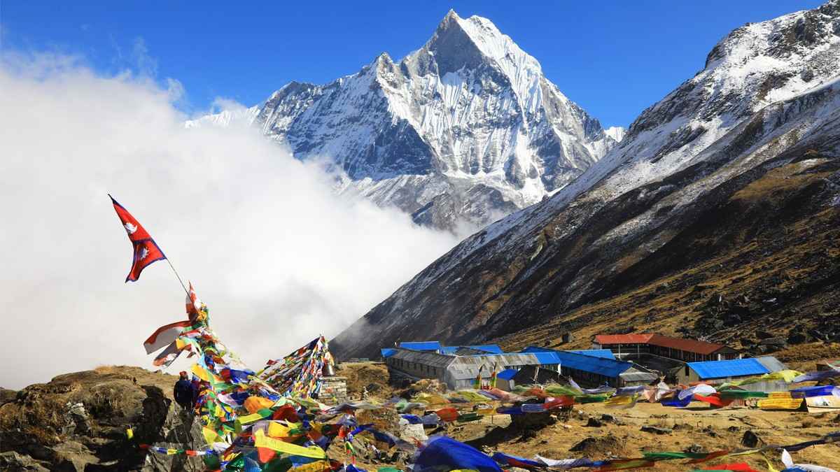 Beautiful mount view captured in ABC trek