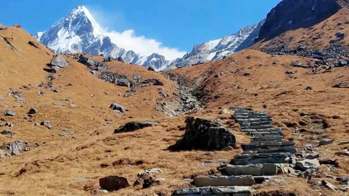 Khopra Trek Trail in Nepal 