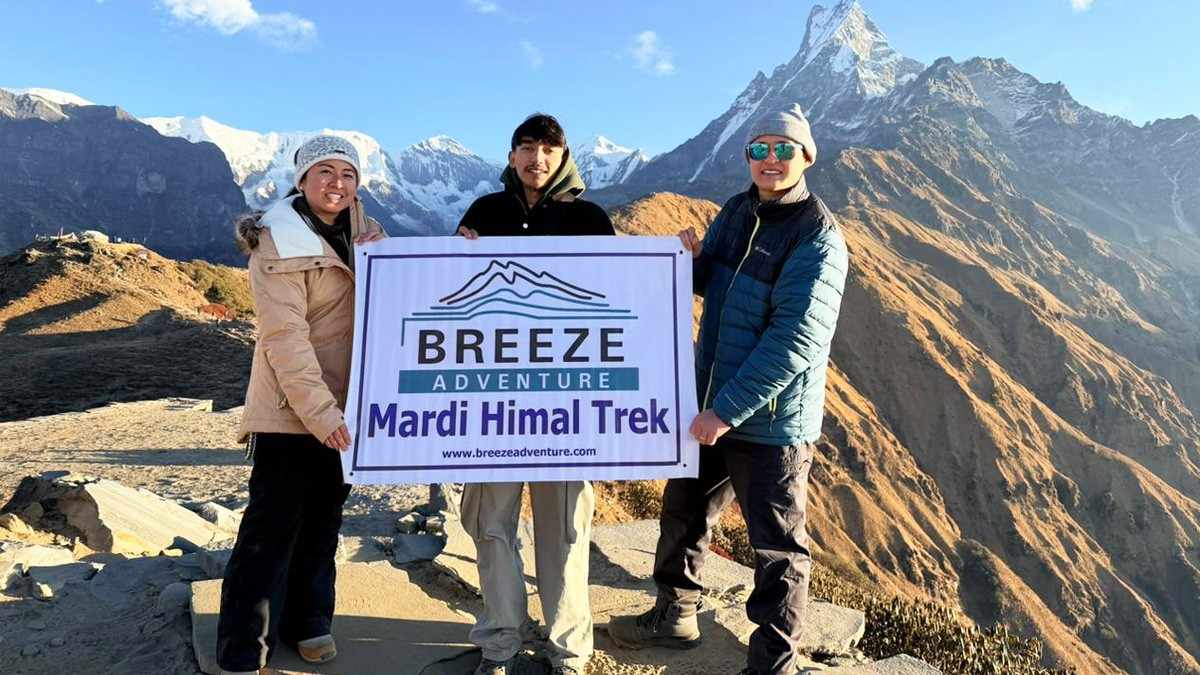 4 Days Mardi Himal Trek with Breeze Adventure Team