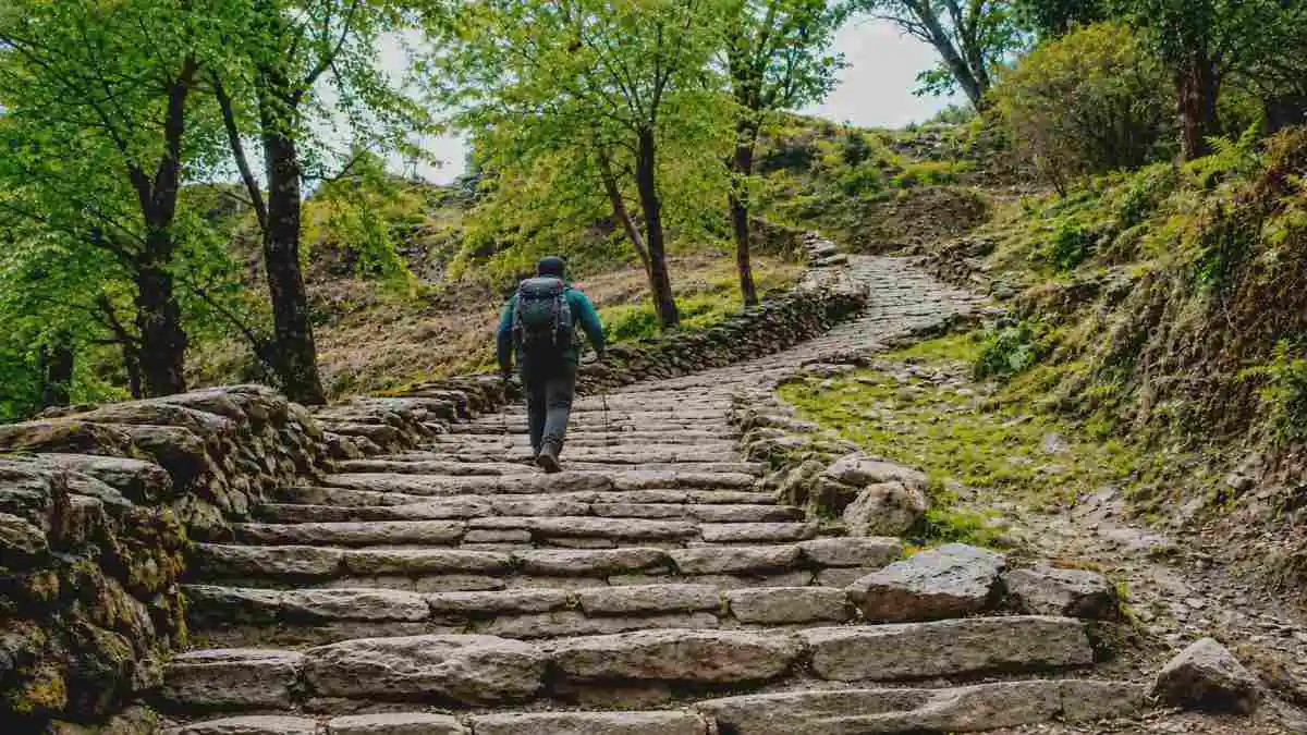 Stone Steps at Chhomrong