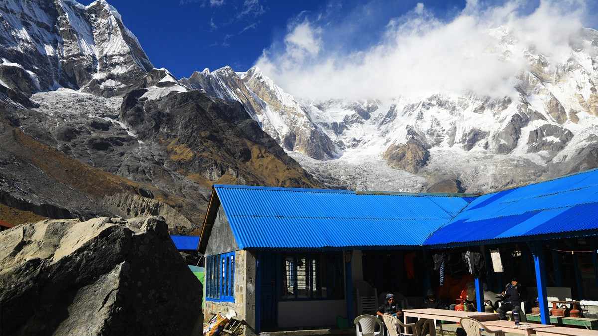 Local accommodation in Annapurna Base Camp Nepal
