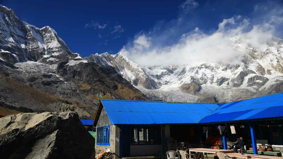 accommodation in ABC trek