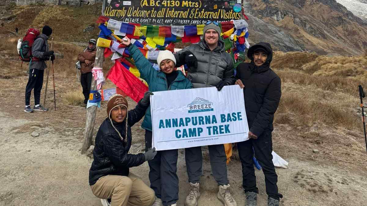 Breeze Adventure in Annapurna Base Camp Trek