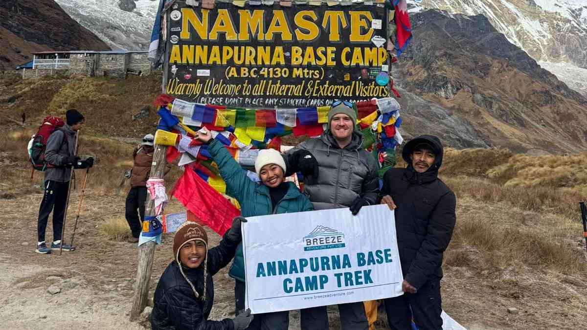 Annapurna Trekking with Breeze Adventure Team