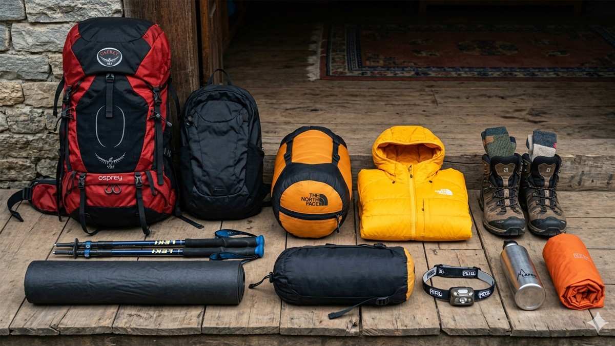 Packing list for Annapurna Trek Nepal
