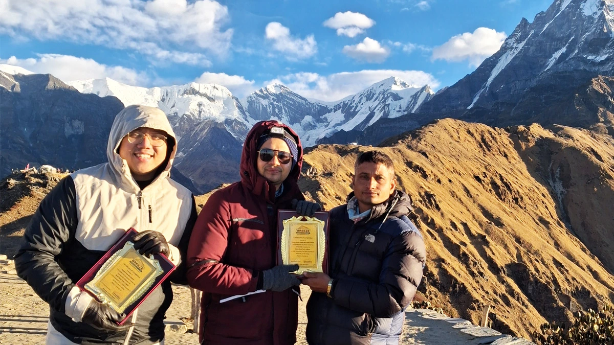 Choosing the right month for trek is rewarding