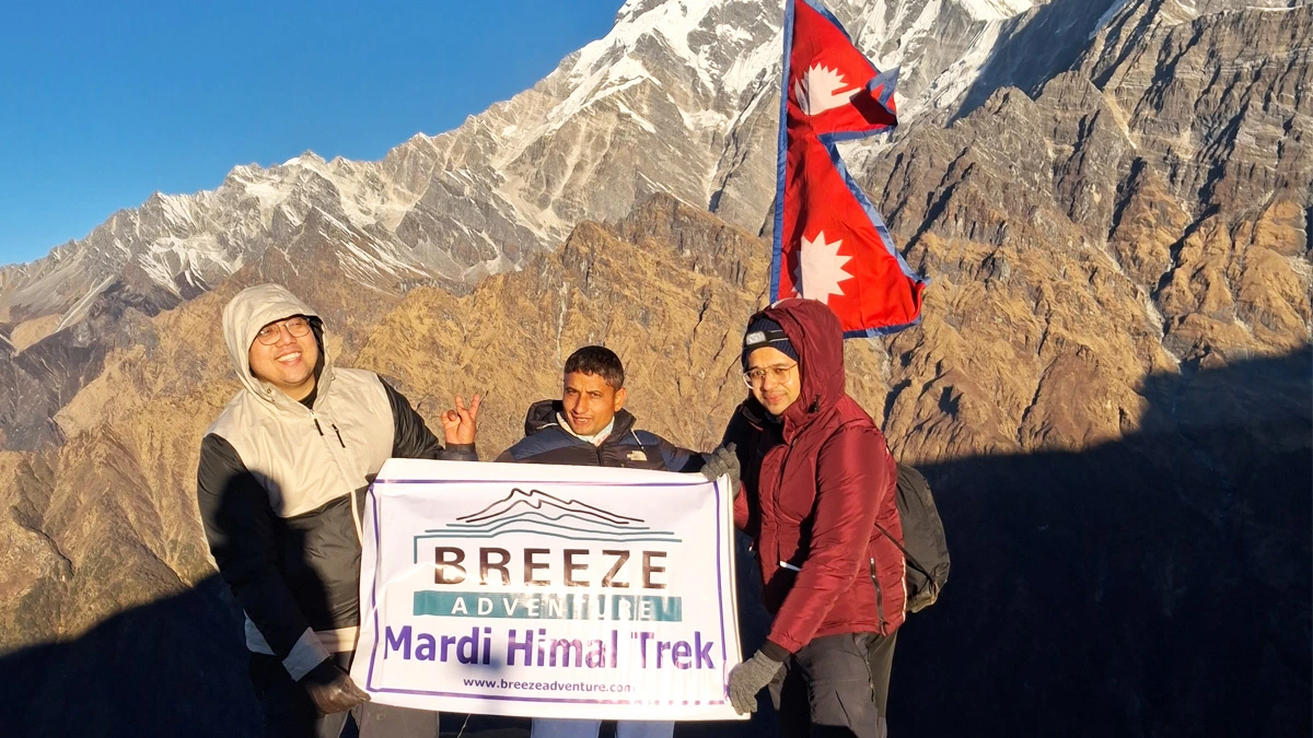 Mardi Himal Trek with Breeze Adventure Team