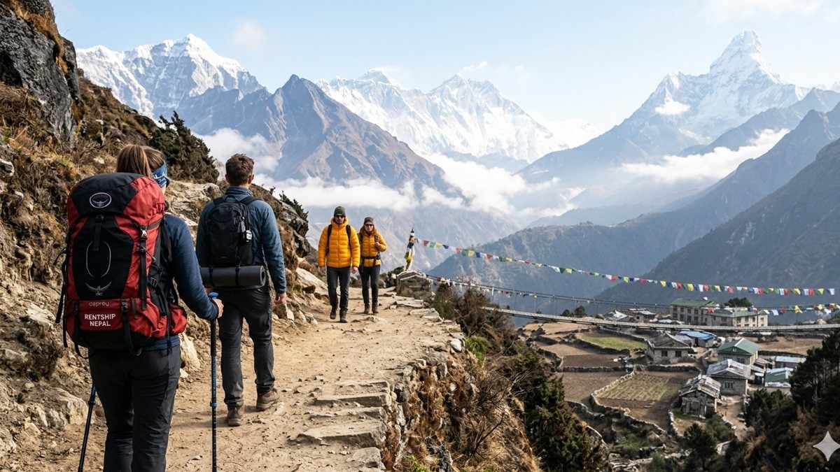 Proper use of trekking gears ensure smooth journey in mountains