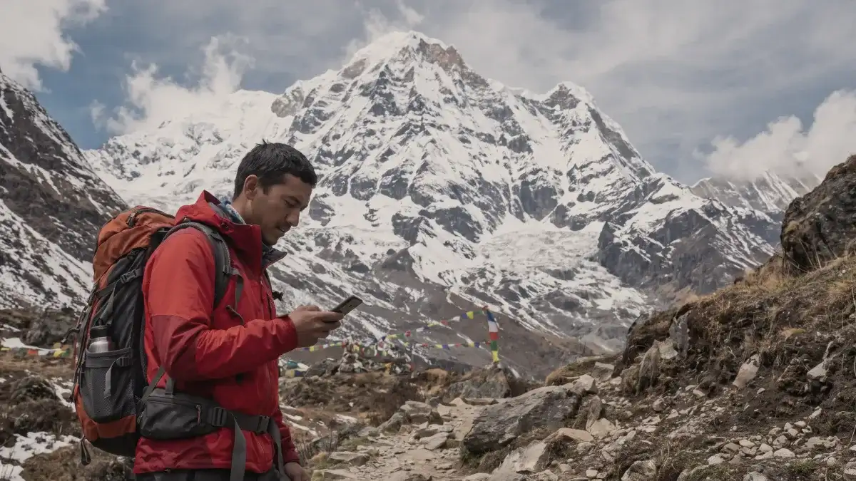 internet on Annapurna Base Camp