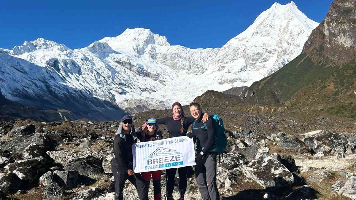 Manaslu Trek is safe for female trekkers