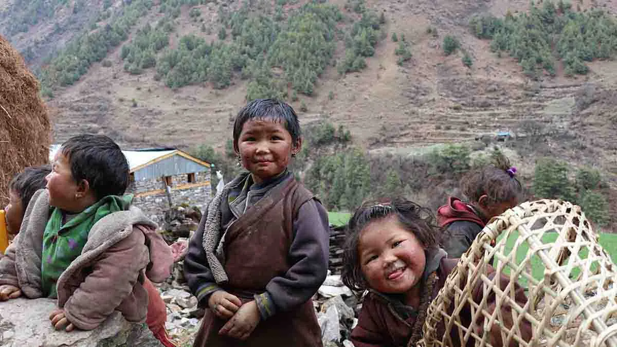 Manaslu Region Happy Faces