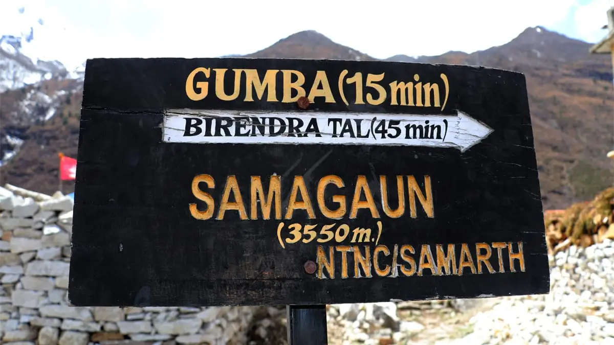 samagaun-village