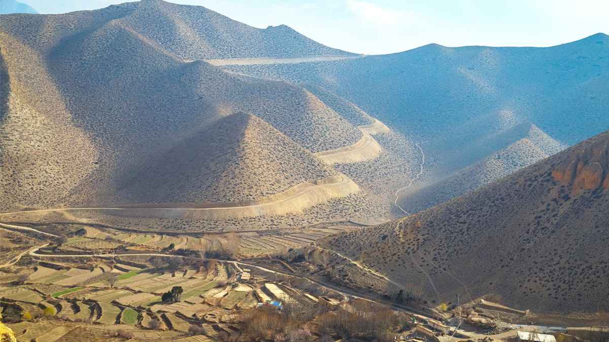 Mustang Region captured in Muktinath Annapurna Circuit Route