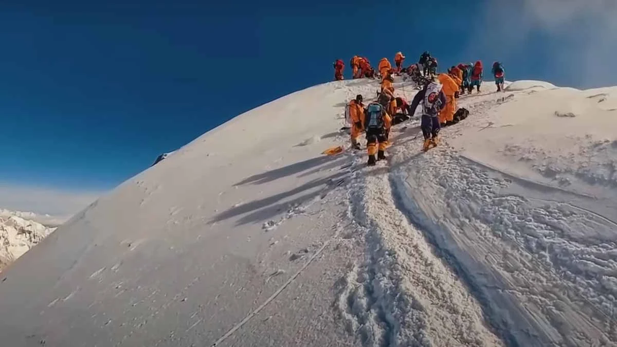Climbing Routes of the North Face Mount Everest