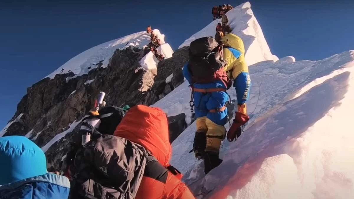 Geography and terrain of North Face Mount Everest
