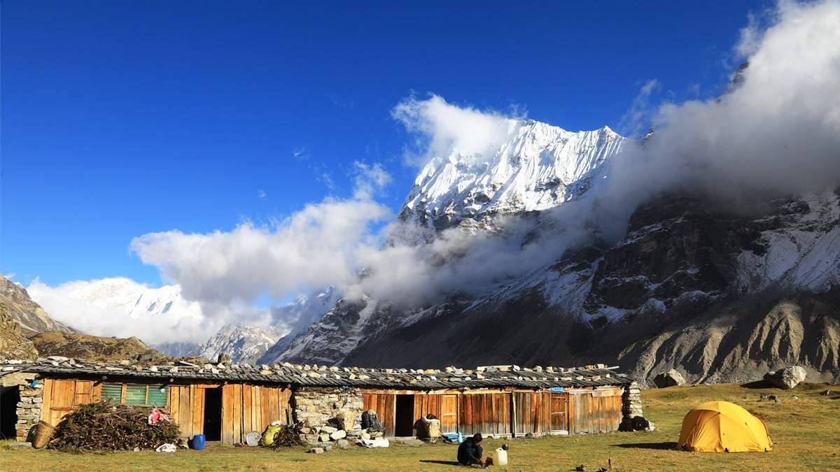 Beautiful view of Kanchenjunga Trek Nepal