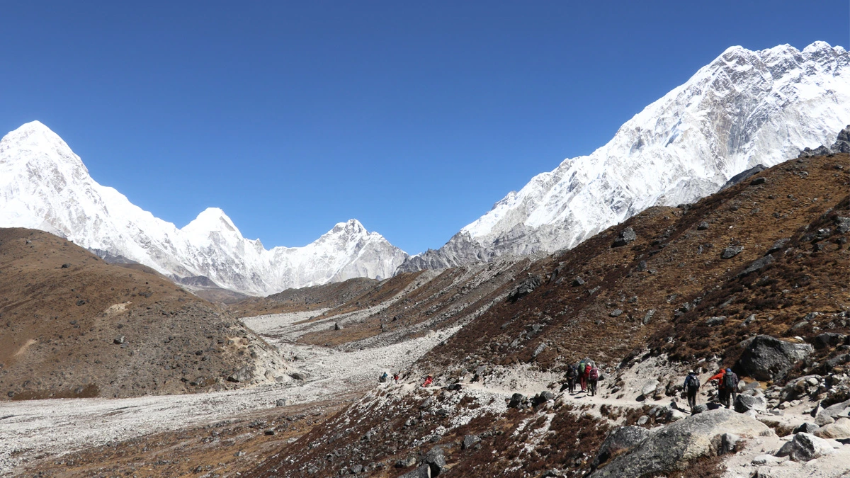 Beautiful scenario in Everest Base Camp Trek 