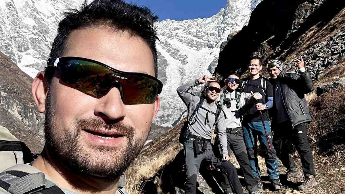 Local Travel operator and guide with trekkers