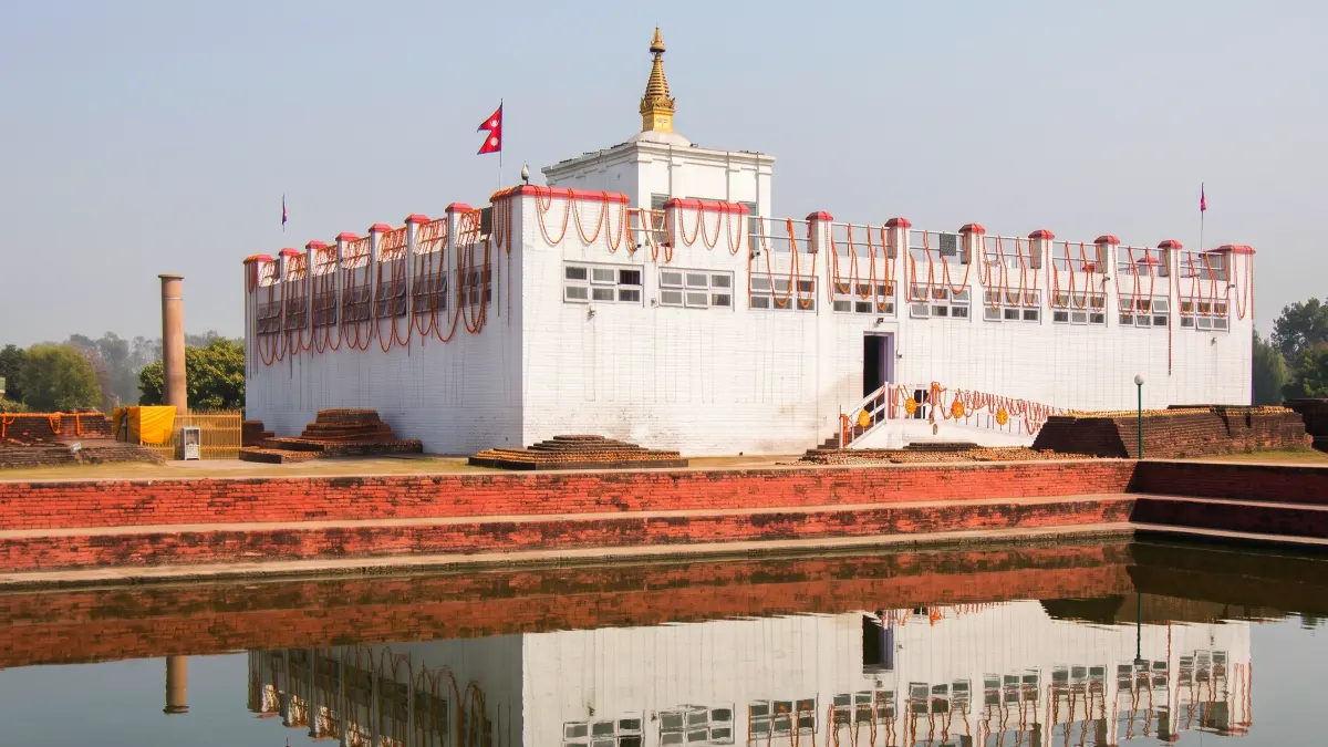 Maya Devi Temple in Lumbini