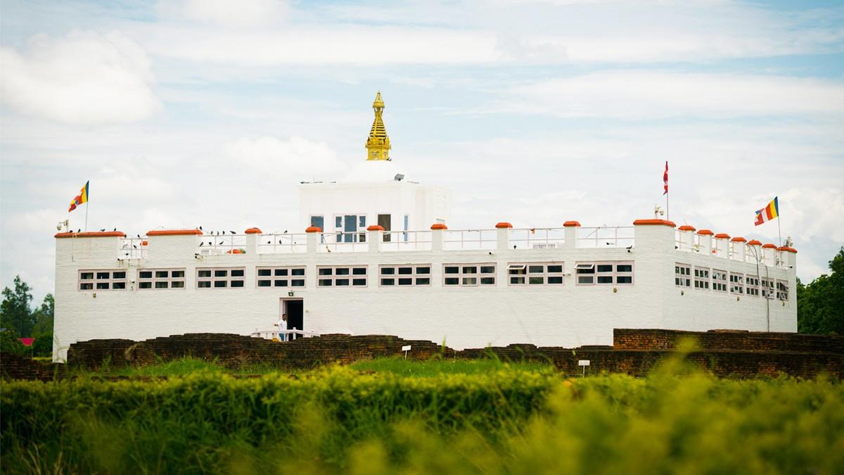 Maya Devi Temple in Lumbini Nepal