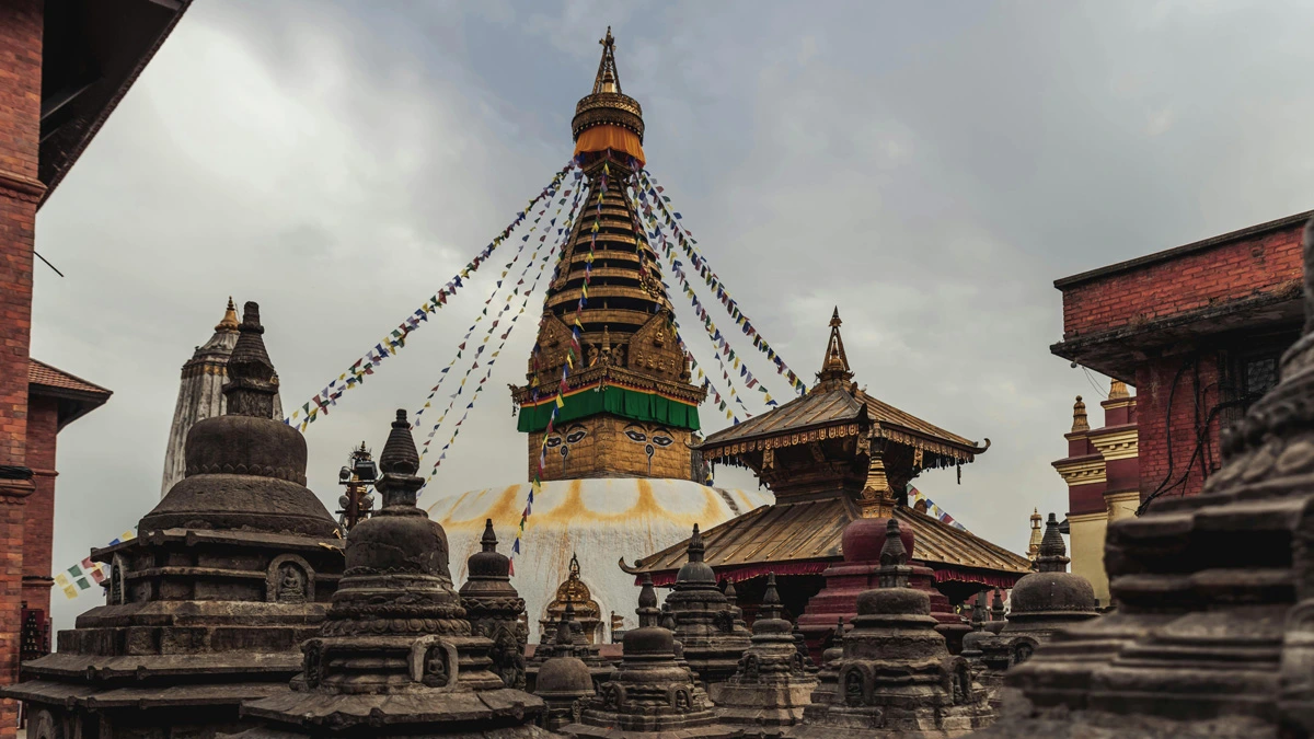 Swyambhunath Stupa in Kathmandu