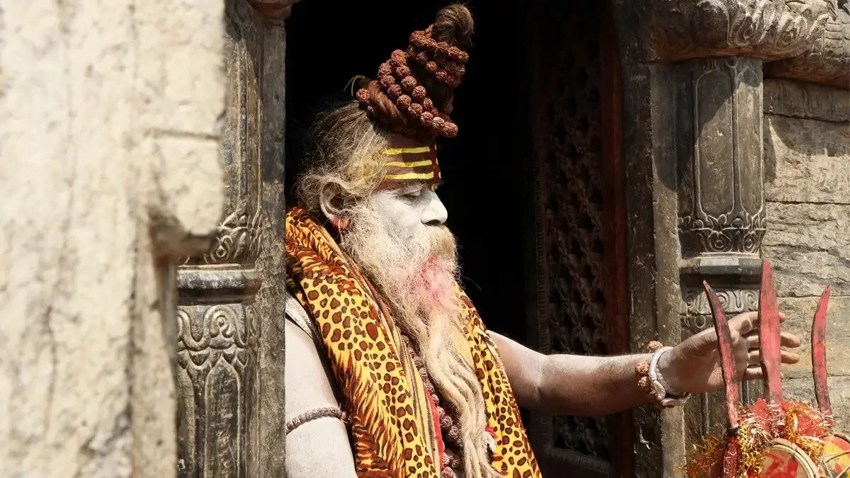 Babaji in Pashupatinath Temple