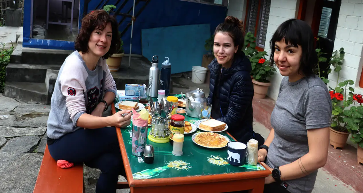 ABC trek Food