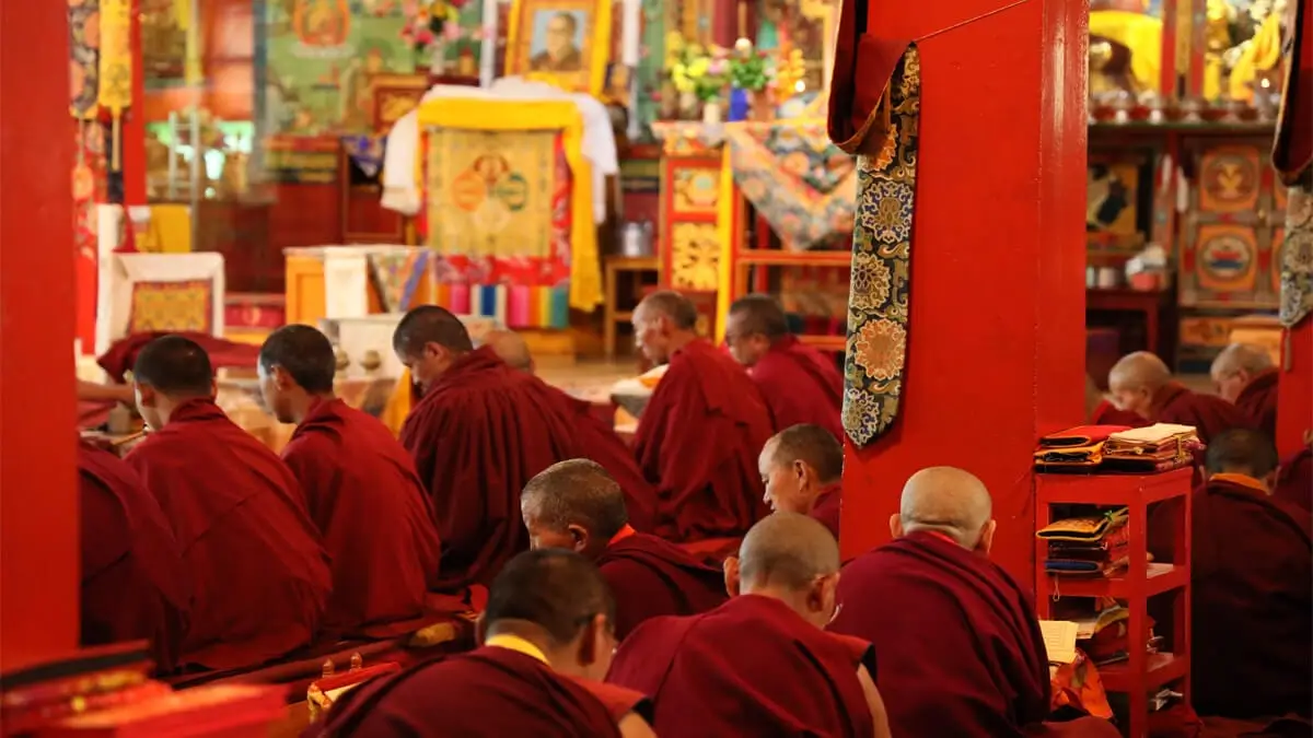 Tupten Choling Monks 