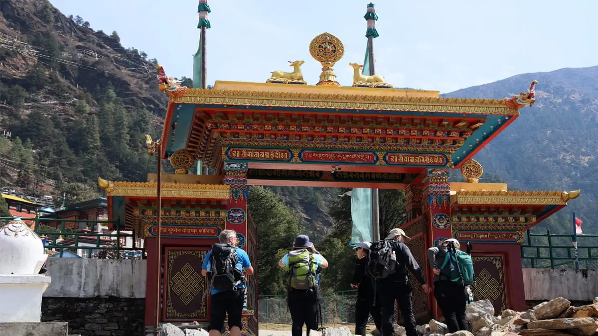 Tuptencholing Monastery Gate