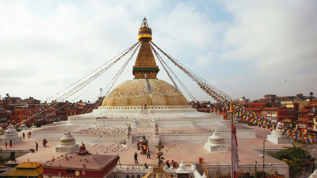 Swyambhunath Stupa in Nepal