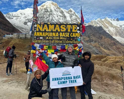 Annapurna Trek With Breeze Adventure