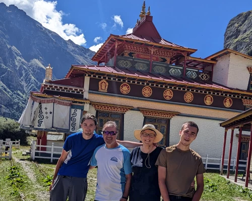 Group Picture At Satek Gomba