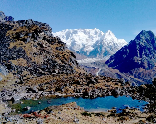 Kanchenjunga Circuit Trek View