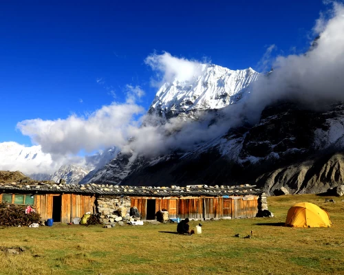 Lonak Village Kanchenjunga North Base Camp Trek